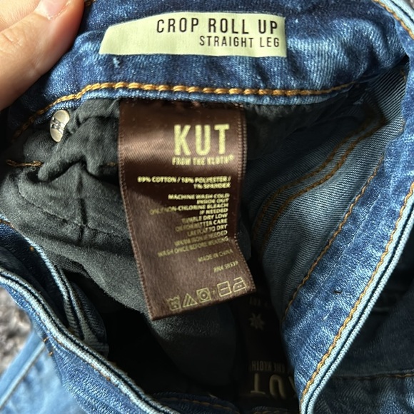 KUT crop roll up straight jean - Picture 5 of 5